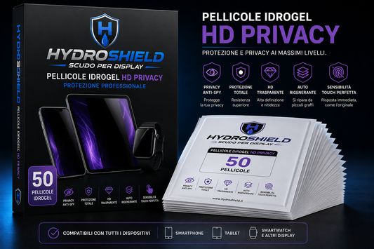 CONFEZIONE 50 pezzi Pellicola TPU HD PRIVACY